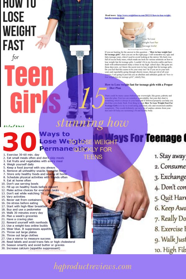 Do Teens Lose Weight Faster